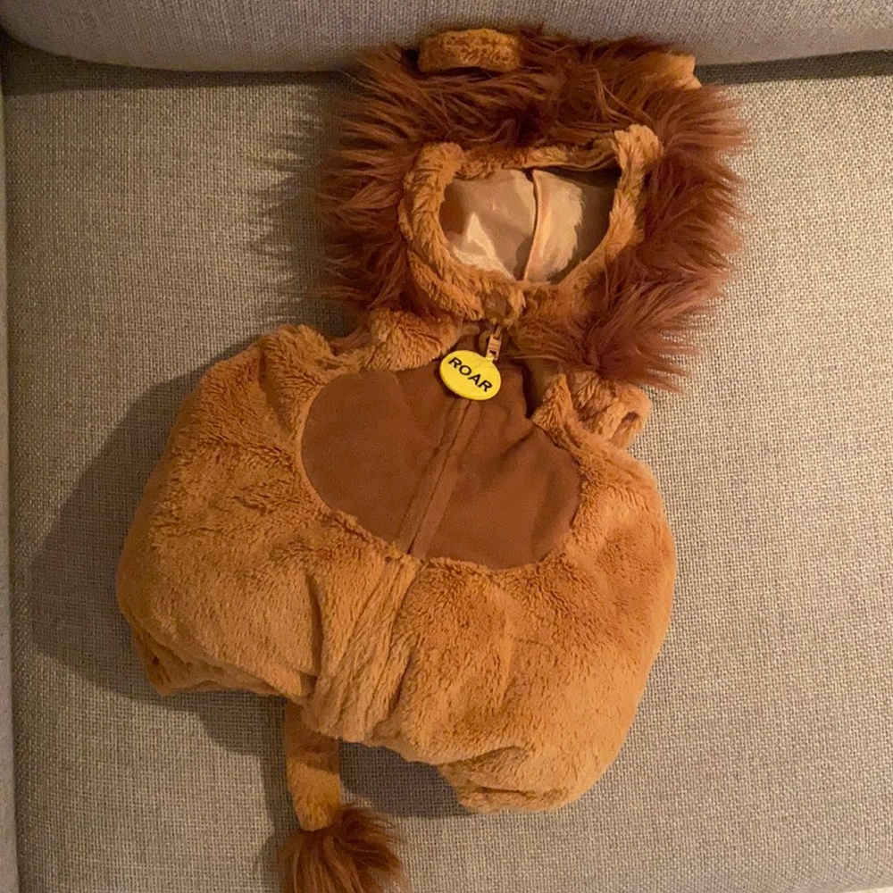 Kids Lion Costume - Brown